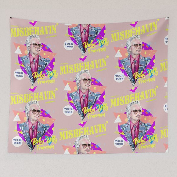Item preview, Misbehavin' 1989 Tour Tribute - Retro Gospel Singer Portrait designed and sold by SyndyLynch.
