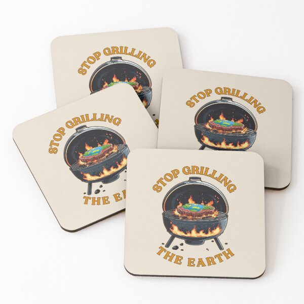 Item preview, Stop Grilling The Earth Ecology Nature Eco  designed and sold by Tattoo-Shirt Designer .