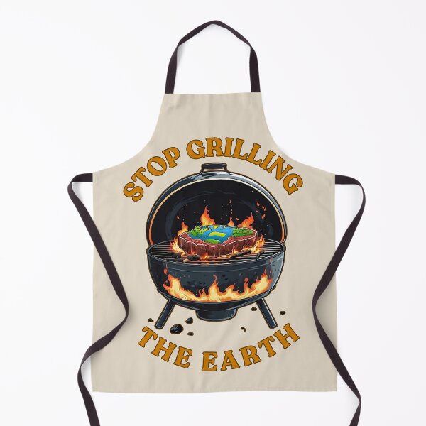 Item preview, Stop Grilling The Earth Ecology Nature Eco designed and sold by Tattoo-Shirt Designer .