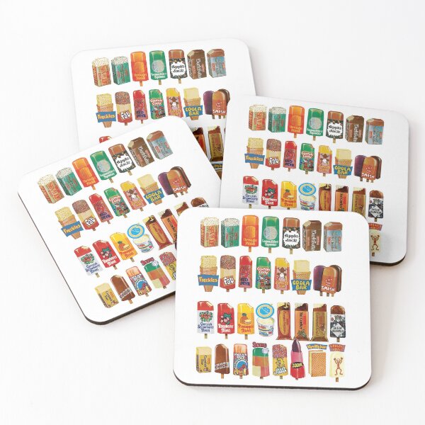 Item preview, Vintage Ice Lollies Tribute designed and sold by IanBakerToons.