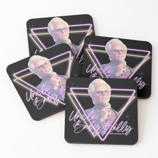 Item preview, Uncle Baby Billy - Bible Bonkers Neon Preacher Design designed and sold by SyndyLynch.