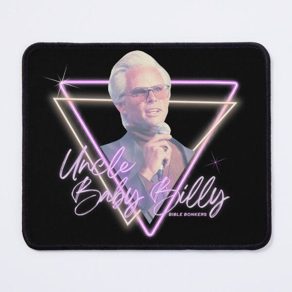 Item preview, Uncle Baby Billy - Bible Bonkers Neon Preacher Design designed and sold by SyndyLynch.