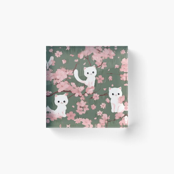 Item preview, Cherry Blossom Cat designed and sold by DerSenat.