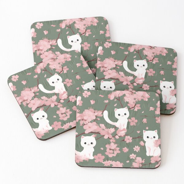 Item preview, Cherry Blossom Cat designed and sold by DerSenat.