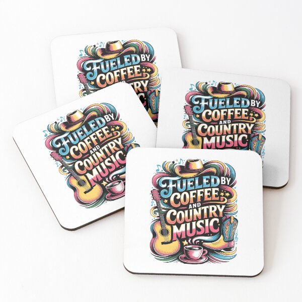Item preview, Fuled by Coffee and Country Music designed and sold by JackrabbitPub.