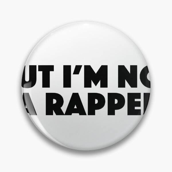 Item preview,  But I'M Not A Rapper Popular Meme Speech Bold designed and sold by denovaikokwus.