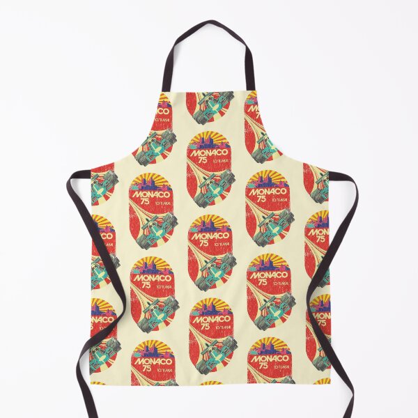 Item preview, 1975 Monaco Grand Prix - aged, worn, vintage print designed and sold by retropetrol.