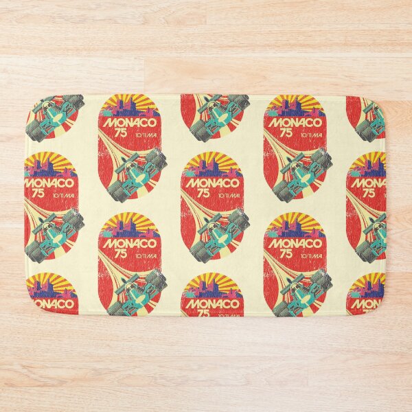 Item preview, 1975 Monaco Grand Prix - aged, worn, vintage print designed and sold by retropetrol.