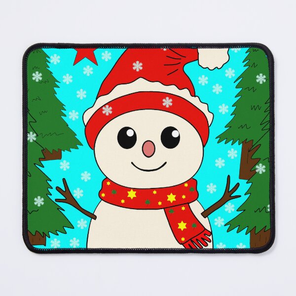 Item preview, Cute snowman picture  designed and sold by tamm-sai.