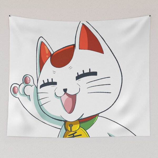 Item preview, Turbo Granny Dandadan Anime Dancing Lucky Cat designed and sold by juniorcastros.
