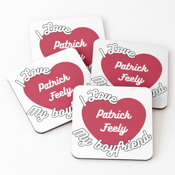 Item preview, I love my boyfriend Patrick feely designed and sold by antroaming.