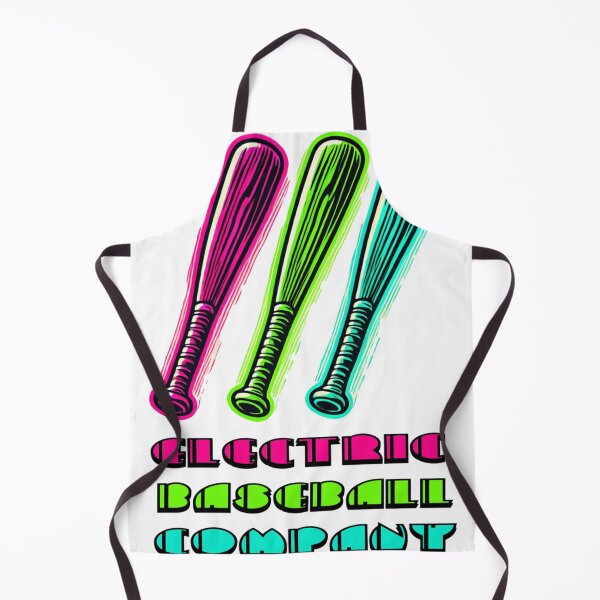 Item preview, Electric Baseball Company Neon Retro Sports Logo Design designed and sold by Alecill.