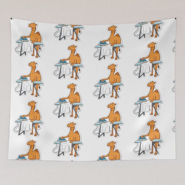 Item preview, An AI Dromedary Ironing designed and sold by ElisaGerini.