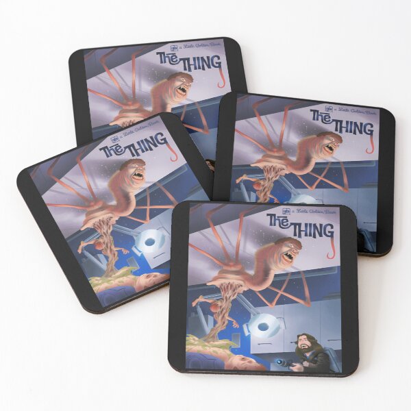 Item preview, Little Golden Books: The Thing Horror Movie designed and sold by EmelyRyan.