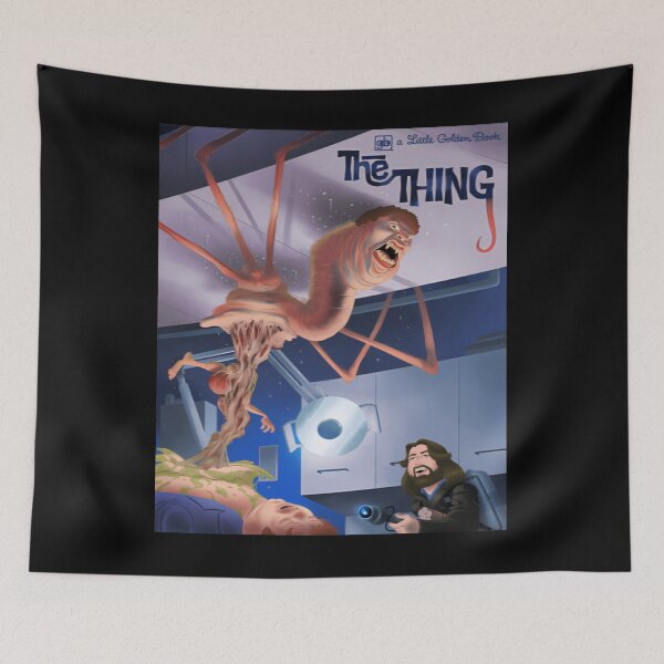 Item preview, Little Golden Books: The Thing Horror Movie designed and sold by EmelyRyan.