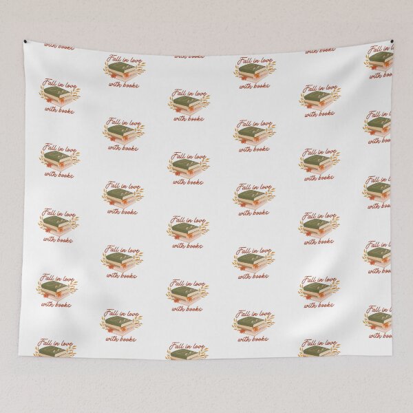 Item preview, Fall in love with books designed and sold by Keepsie Archives by SMA.