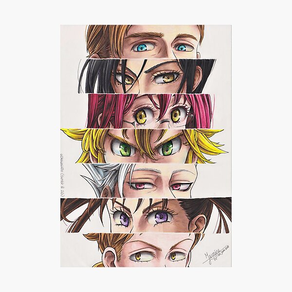 NnT: Les yeux des péchés Impression photo