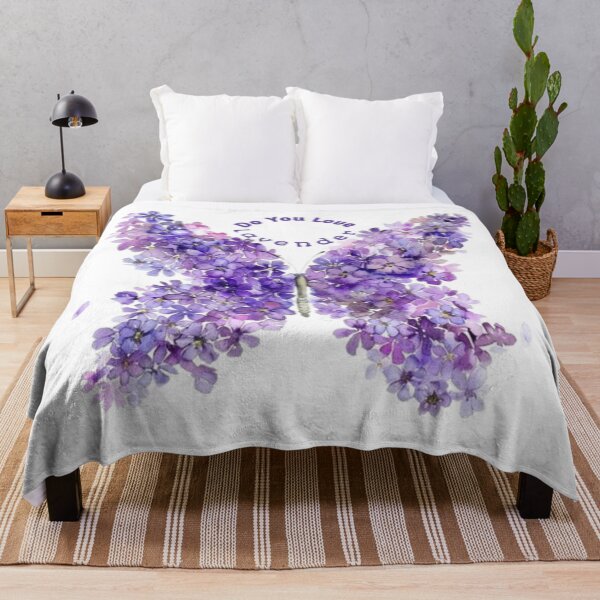 Item preview, Lavender Floral Butterfly designed and sold by Roova-art.
