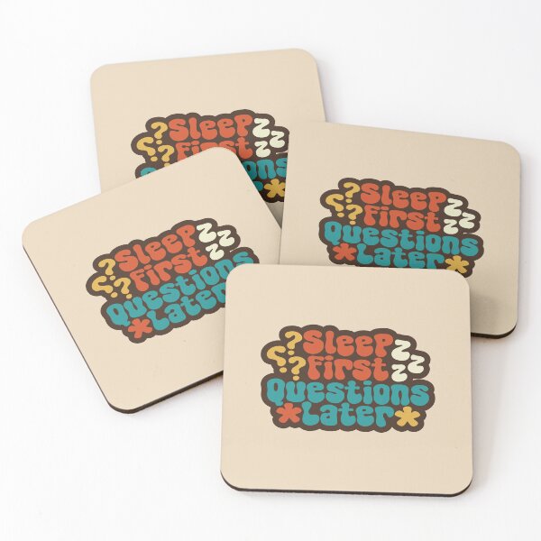 Item preview, Sleep first, questions later  designed and sold by SweetberryHouse.