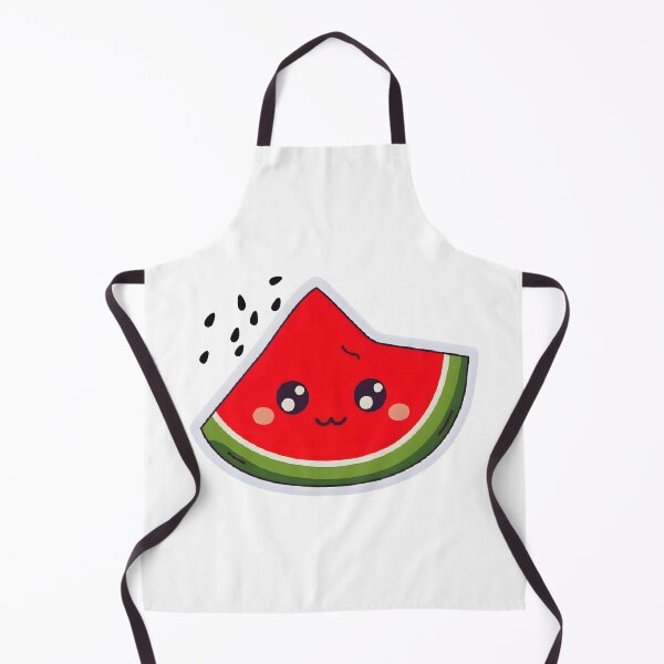 Item preview, Kawaii Watermelon Slice with Seeds – Cute Summer Fruit Illustration designed and sold by OsasChild.