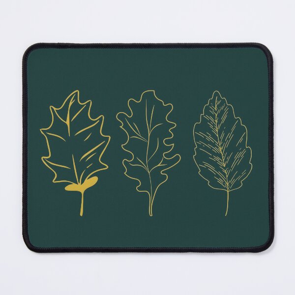 Item preview, Golden Outline Leaves 3 designed and sold by MKH GARDEN STORE.