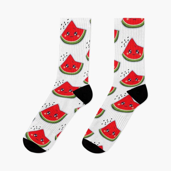 Item preview, Kawaii Watermelon Slice with Seeds – Cute Summer Fruit Illustration designed and sold by OsasChild.