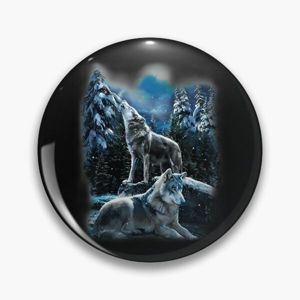 Item preview, The Mountain Men's Wolf Lookout  designed and sold by DaisyHargreaves.