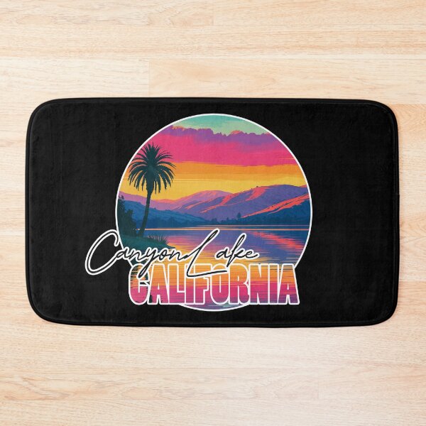 Item preview, Canyon Lake, Riverside County, California, Lake sunset designed and sold by Wanderful-roads.