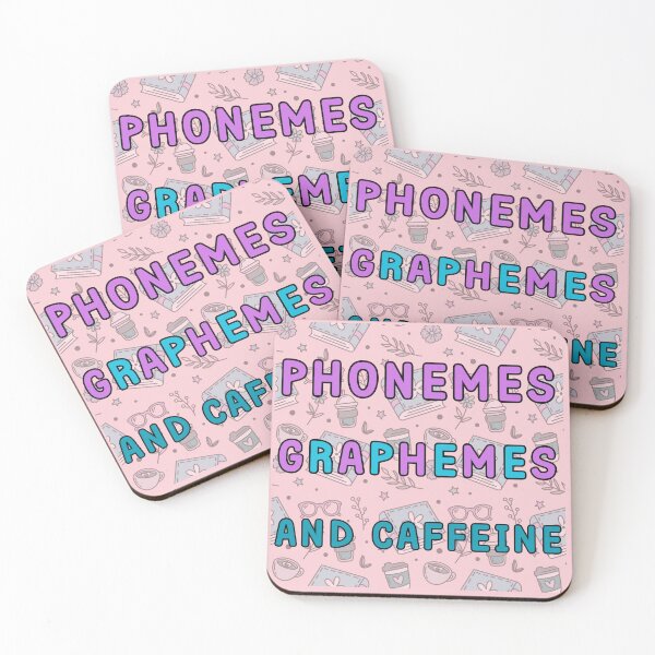 Item preview, Phonemes Graphemes And Caffeine designed and sold by Margerita23.