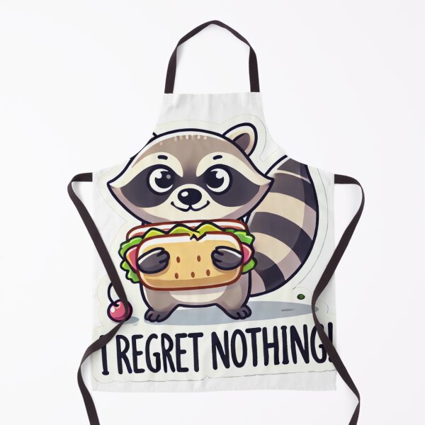 Item preview, funny Raccoon I regret nothing! designed and sold by edisonnn.