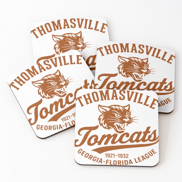 Item preview, Thomasville Tomcats  Vintage Georgiaflorida League Baseball Logo (19211932) designed and sold by Alecill.
