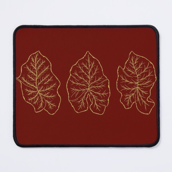 Item preview, Golden Outline Leaves 4 designed and sold by MKH GARDEN STORE.