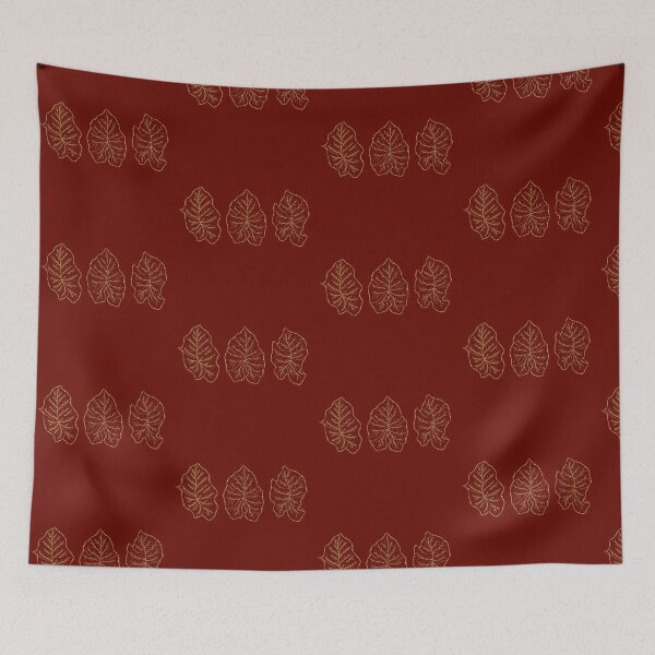 Item preview, Golden Outline Leaves 4 designed and sold by MKH GARDEN STORE.