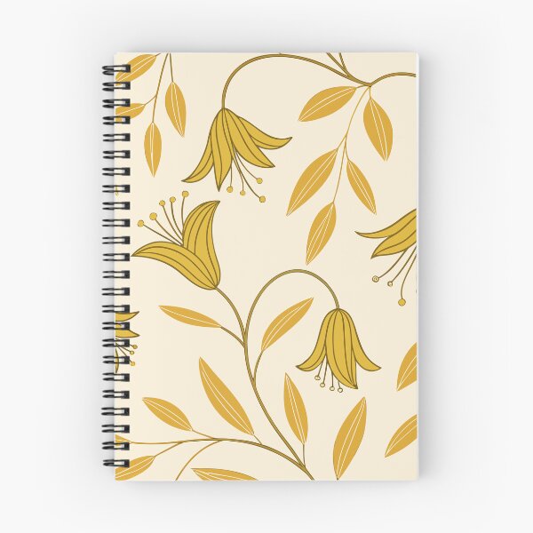 Item preview, tulip flower yellow seamless pattern designed and sold by trengeee.