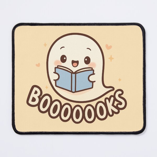 Item preview, Cute ghost loves books illustration designed and sold by Margot’s Creative World.