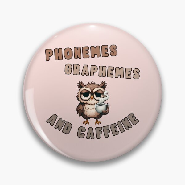 Item preview, Phonemes Graphemes And Caffeine designed and sold by Margerita23.