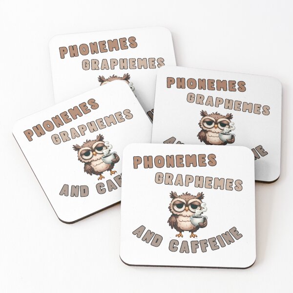 Item preview, Phonemes Graphemes And Caffeine designed and sold by Margerita23.