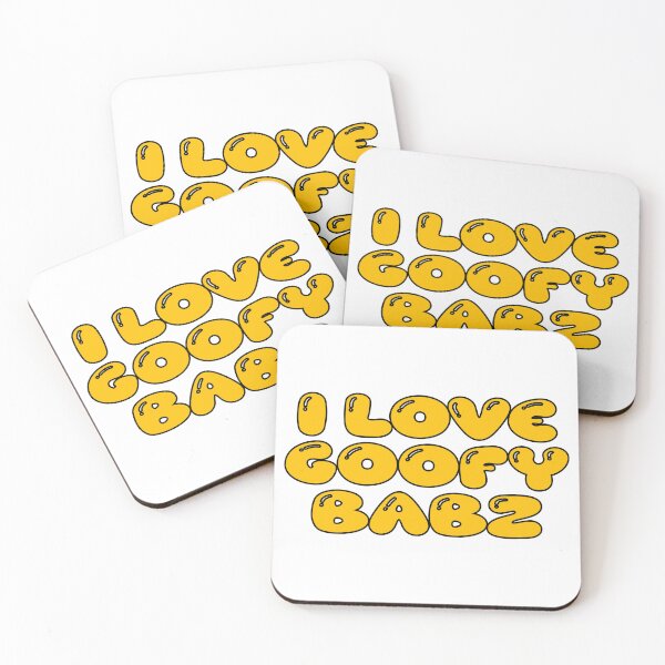 Item preview, i love goofy babz (golden orange) designed and sold by Aesthetic Crew.