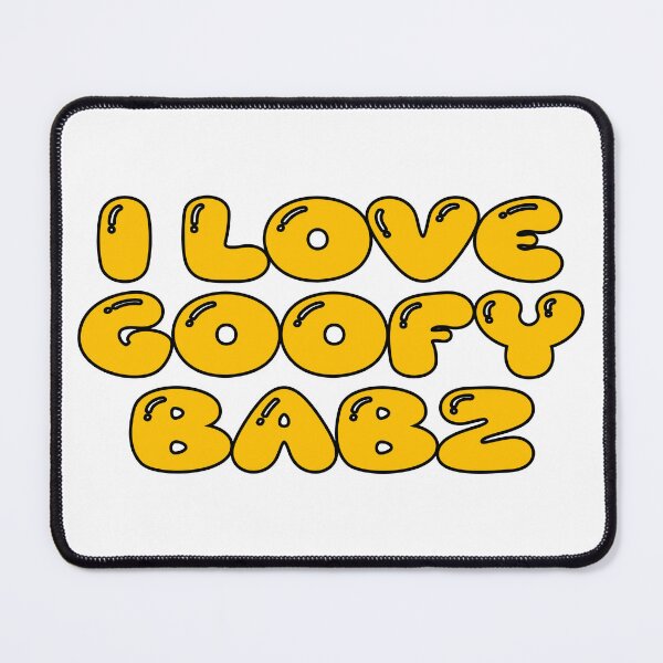 Item preview, i love goofy babz (golden orange) designed and sold by Aesthetic Crew.