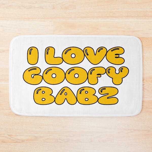 Item preview, i love goofy babz (golden orange) designed and sold by Aesthetic Crew.