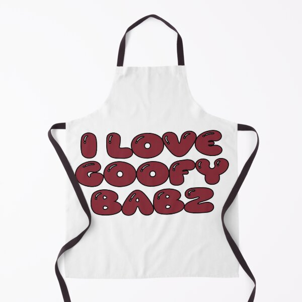 Item preview, i love goofy babz (dark red) designed and sold by Aesthetic Crew.