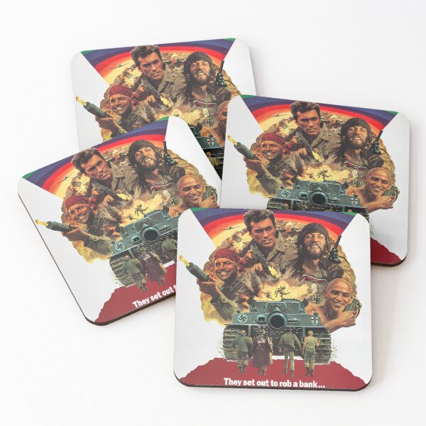 Item preview, Kelly’s Heroes Movie Poster – Vintage War Film Wall Art – Classic 1970s Cinema Print designed and sold by neildoch.