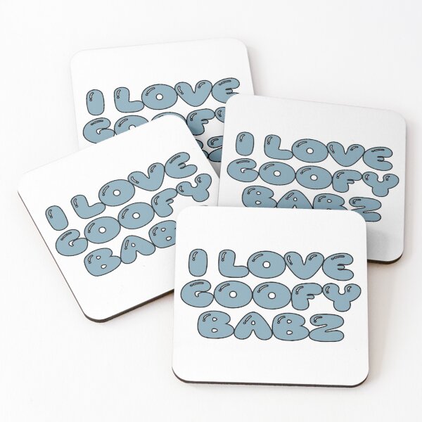 Item preview, i love goofy babz (blue gray) designed and sold by Aesthetic Crew.