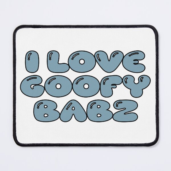 Item preview, i love goofy babz (blue gray) designed and sold by Aesthetic Crew.