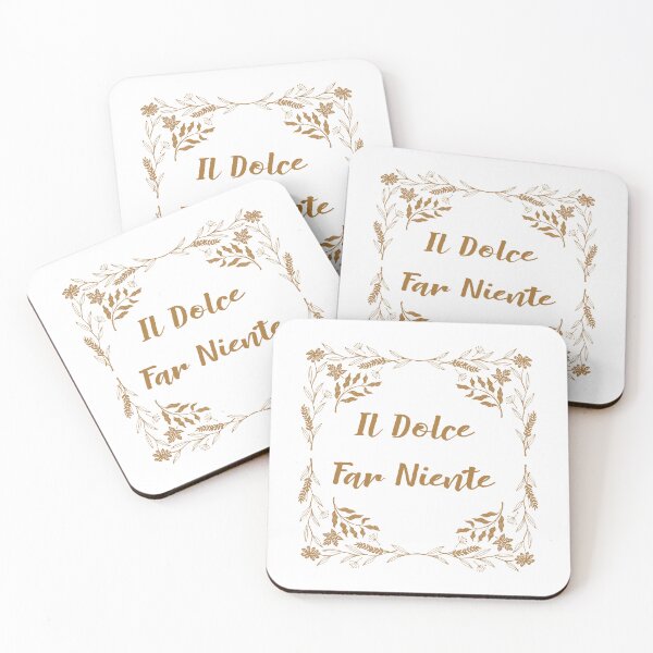 Item preview, Dolce far niente designed and sold by LaughandLaugh.