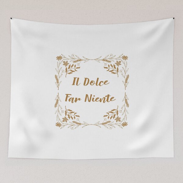Item preview, Dolce far niente designed and sold by LaughandLaugh.