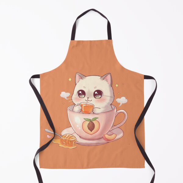 Item preview, chibi cat drinking juice classic sticker designed and sold by anandsiva2703.