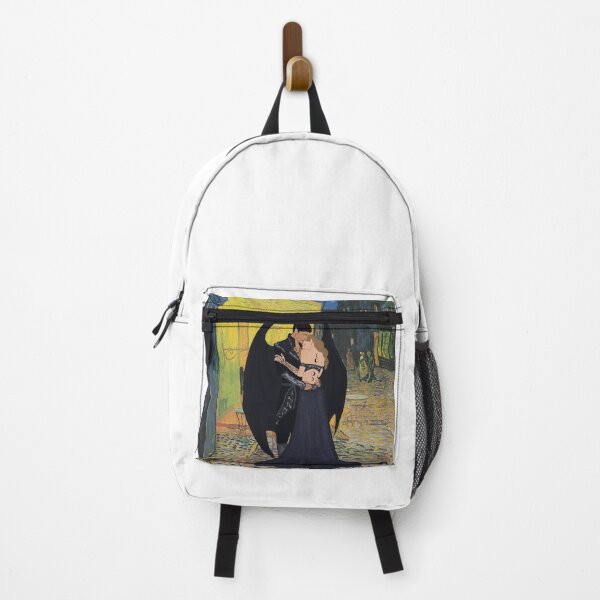 Item preview, Feyre and Rhysand visiting cafe terrace at night  designed and sold by Artist Avenue.
