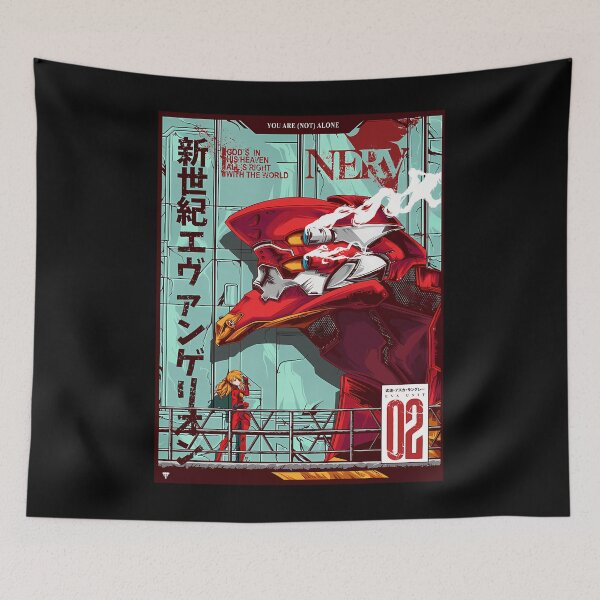 Item preview, Evangelion - Eva 02 Color Poster designed and sold by teheroa.