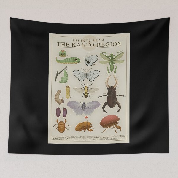 Item preview, Insects From The Kanto Region designed and sold by teheroa.